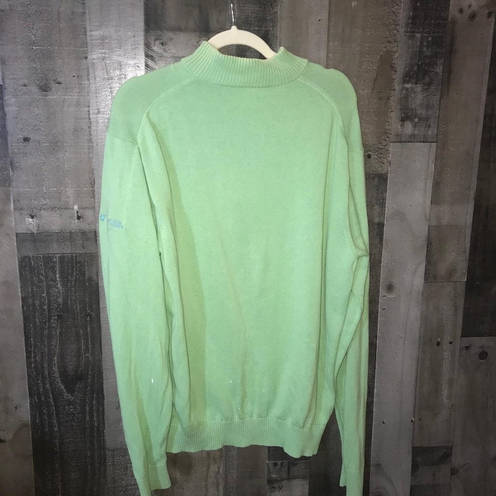 Vineyard Vines Green 1/4 Zip Pullover - Picture 2 of 4